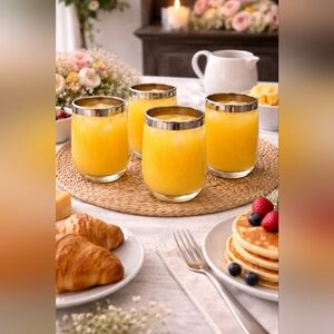 Mid Century Roly Poly Small Glasses